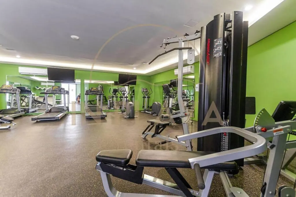 Luxury Condo 1Br Kitchen Ac Gym Pool Cine 100Mb Playa del Carmen
