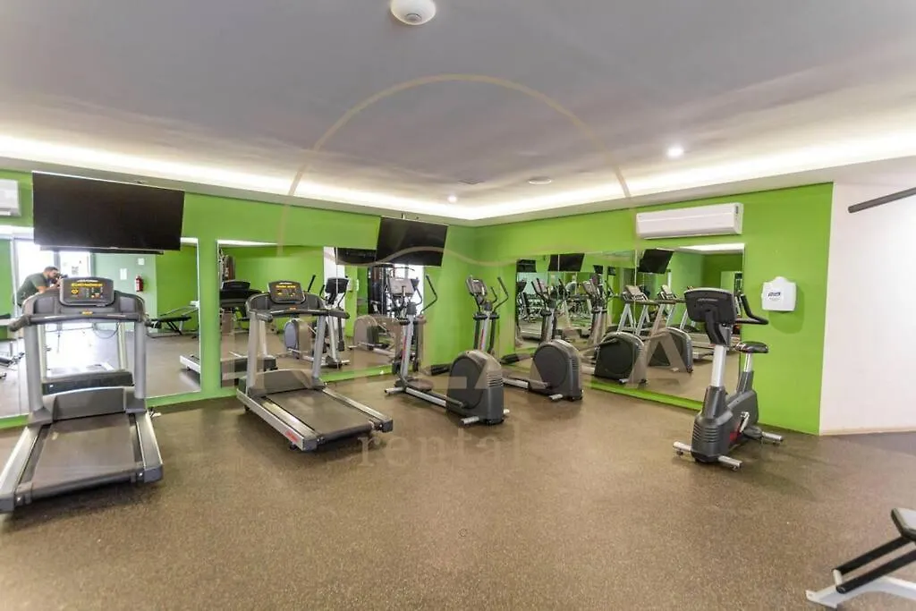 Apartment Luxury Condo 1Br Kitchen Ac Gym Pool Cine 100Mb Playa del Carmen