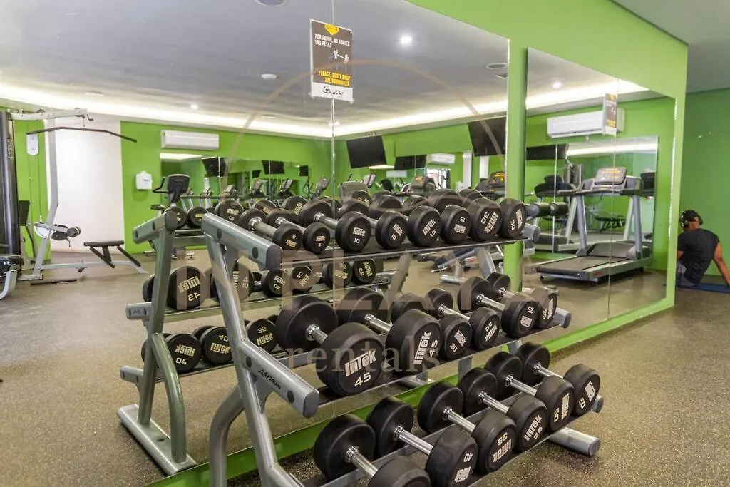 Luxury Condo 1Br Kitchen Ac Gym Pool Cine 100Mb Playa del Carmen 0*,